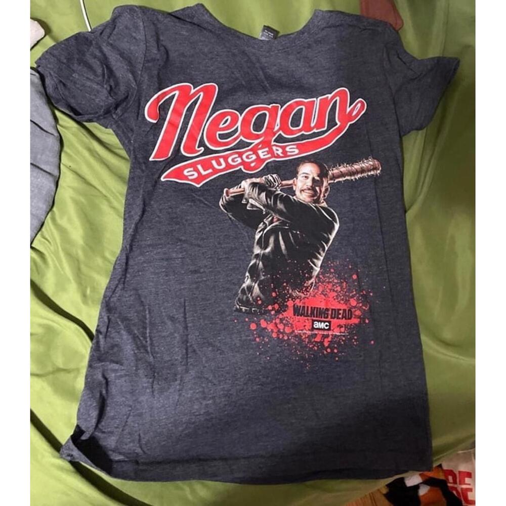 The walking dead negan exclusive box shirt survival kit womens cut t shirt Rick